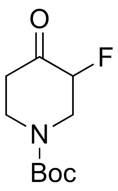 tert-Butyl 3-fluoro-4-oxopiperidine-1-carboxylate AldrichCPR