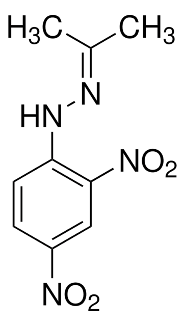 Aceton-2,4-DNPH certified reference material, TraceCERT&#174;, Manufactured by: Sigma-Aldrich Production GmbH, Switzerland