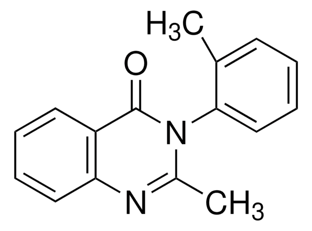 Methaqualone solution 1&#160;mg/mL in methanol, ampule of 1&#160;mL, certified reference material, Cerilliant&#174;