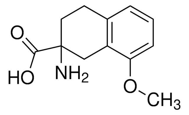 2-amino-8-methoxy-1,2,3,4-tetrahydro-naphthalene-2-carboxylic acid AldrichCPR