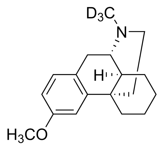 Dextromethorphan-D3 -Lösung 100&#160;&#956;g/mL in methanol, ampule of 1&#160;mL, certified reference material, Cerilliant&#174;