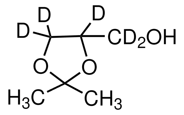 DL-Isopropylideneglycerol-1,1,2,3,3-d5 98 atom % D, 98% (CP)