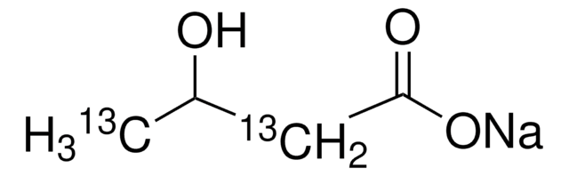 Sodium DL-3-hydroxybutyrate-2,4-13C2 99 atom % 13C