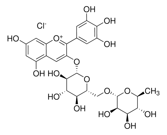 Delphinidin 3-rutinoside chloride phyproof&#174; Reference Substance