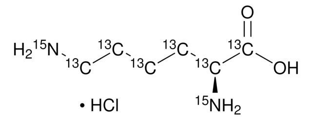 L-Lysin-13C6,15N2 -hydrochlorid 99 atom % 13C, 99 atom % 15N, 95% (CP)