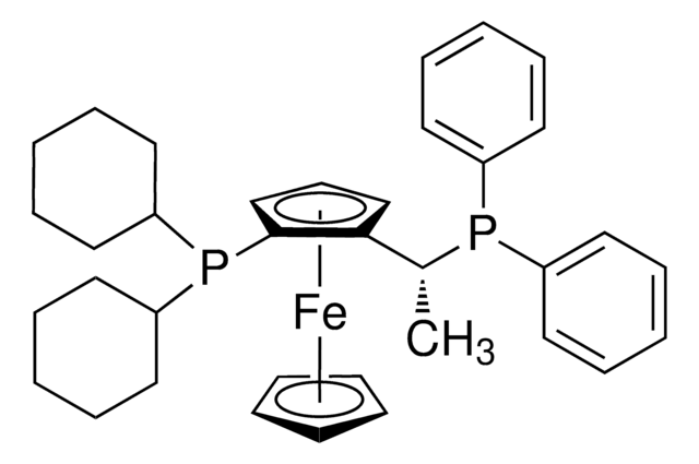 (R)-1-[(SP)-2-(Dicyclohexylphosphino)-ferrocenyl]-ethyldiphenylphosphin &#8805;97%