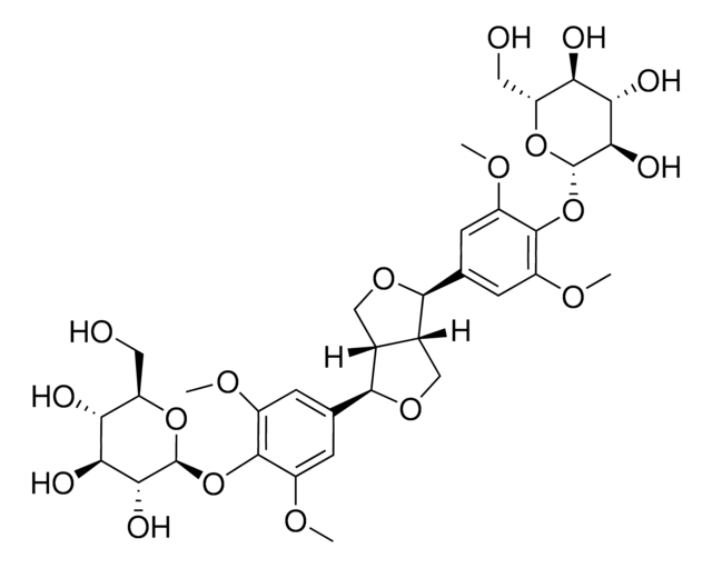 (&#8722;)-Syringaresinol 4,4&#8242;-di-O-&#946;-D-glucoside phyproof&#174; Reference Substance