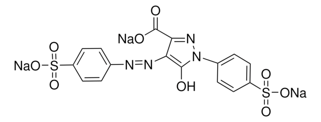 Tartrazine Dye content &#8805;85&#160;%