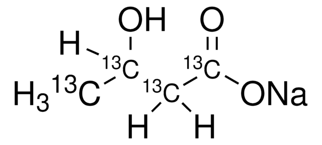 Sodium DL-3-hydroxybutyrate-13C4 99 atom % 13C