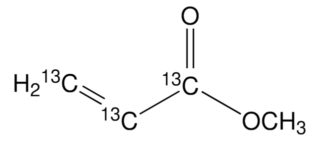 Methyl acrylate-13C3 99 atom % 13C, 98% (CP), contains hydroquinone as stabilizer