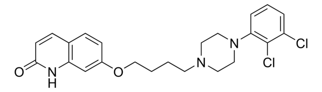 Dehydro aripiprazole solution 1.0&#160;mg/mL in methanol with 5% 1 M HCl, ampule of 1&#160;mL, certified reference material, Cerilliant&#174;