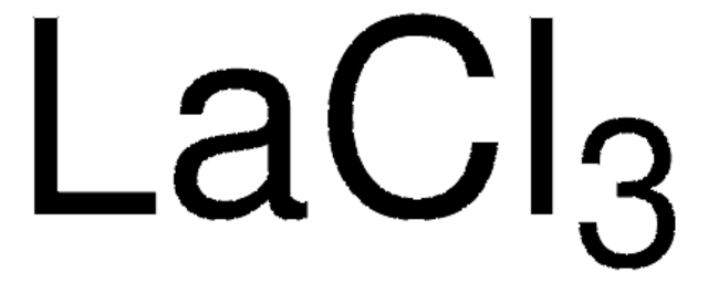 Lanthan(III)-chlorid AnhydroBeads&#8482;, &#8722;10&#160;mesh, &#8805;99.99% trace metals basis