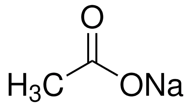 Sodium acetate ACS reagent, &#8805;99.0%