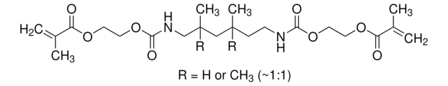 Diurethandimethacrylat, Isomermischung contains 225&#160;ppm±25&#160;ppm BHT as inhibitor, &#8805;97%