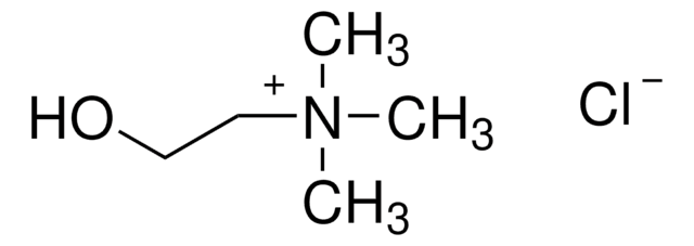 Choline chloride BioReagent, suitable for cell culture, suitable for insect cell culture, &#8805;98%