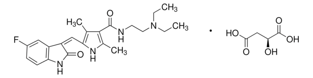 Sunitinib malate &#8805;98% (HPLC)