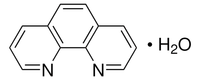 1,10-Phenanthroline monohydrate for the spectrophotometric determination of Fe, Pd, V, &#8805;99.0%