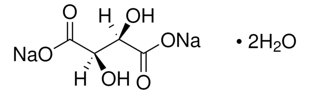 Natrium-L-tartrat dibasisch Dihydrat ACS reagent, &#8805;99%