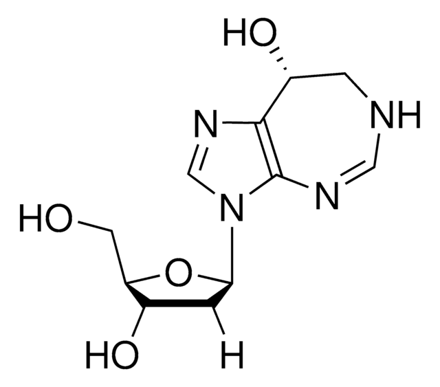 Adenin-Deaminase-Inhibitor, DCF The Adenosine Deaminase Inhibitor, DCF, also referenced under CAS 53910-25-1, controls the biological activity of Adenosine Deaminase.