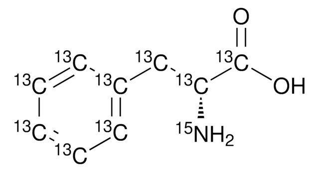 D-Phenylalanin-13C9,15N 98 atom % 13C, 98 atom % 15N, 95% (CP)