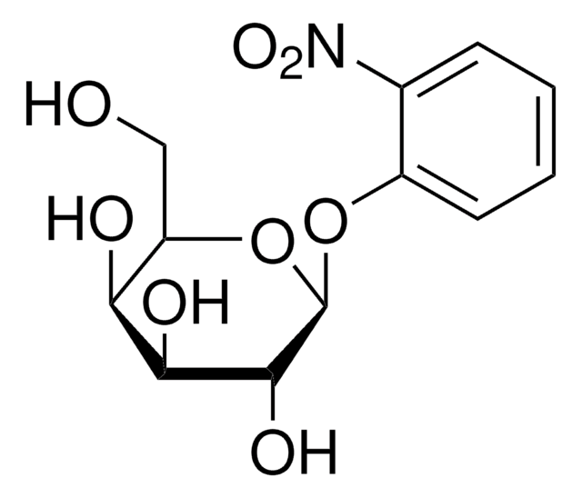 2-Nitrophenyl &#946;-D-galactopyranoside &#8805;98% (enzymatic)