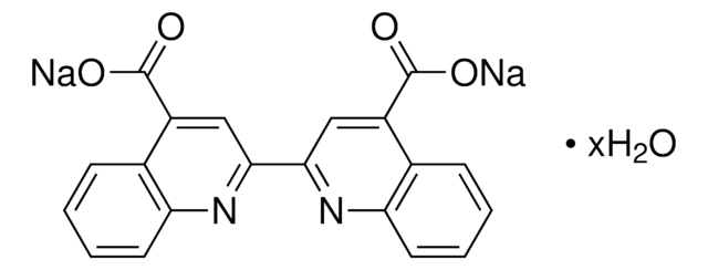 2,2&#8242;-Bichinolin-4,4&#8242;-dicarbonsäure Dinatriumsalz Dihydrat &#8805;98% (HPLC)