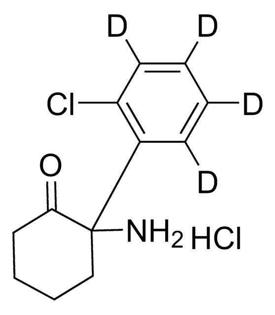 (±)-Norketamin-D4 -hydrochlorid -Lösung 100&#160;&#956;g/mL in methanol (as free base), ampule of 1&#160;mL, certified reference material, Cerilliant&#174;