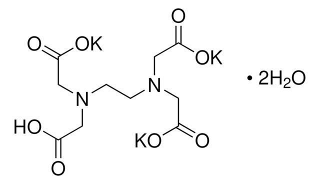 Ethylenediaminetetraacetic acid tripotassium salt dihydrate BioUltra, &#8805;99.0% (KT)