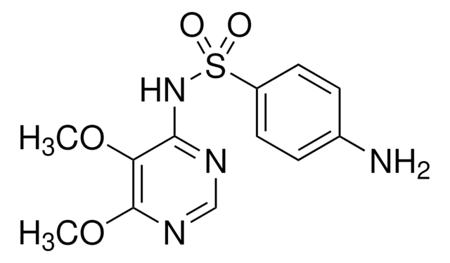 Sulfadoxine pharmaceutical secondary standard, certified reference material