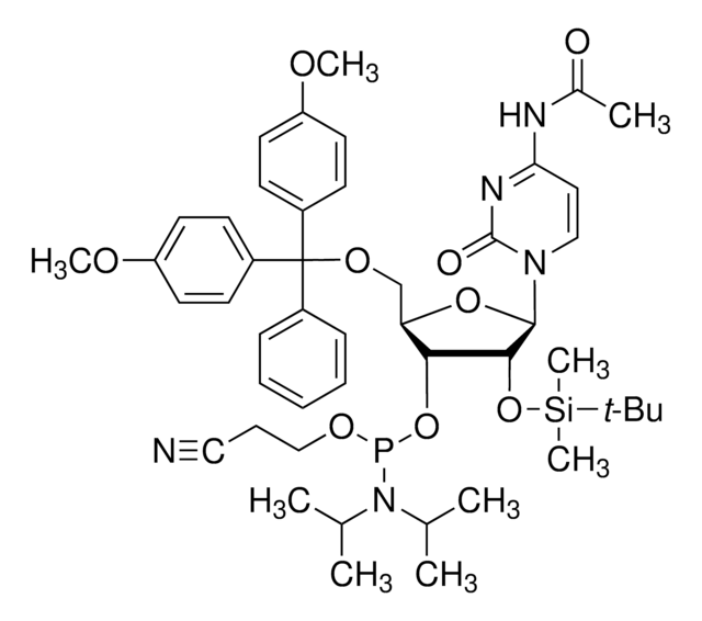 DMT-2&#8242;O-TBDMS-rC(ac)-Phosphoramidit configured for MerMade