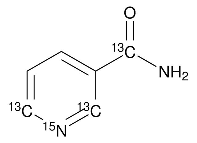 Nicotinamid-2,6,7-13C3-(pyridyl-15N) &#8805;98 atom %, &#8805;98% (CP)