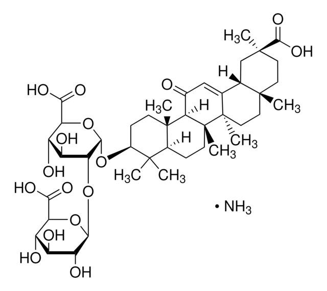 Glycyrrhizinsäure Ammoniumsalz aus glycyrrhiza root (Süßholz) &#8805;95.0% (NT)