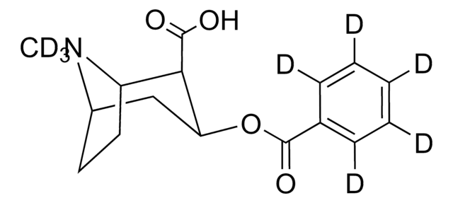 Benzoylecgonin-D8 -Lösung 100&#160;&#956;g/mL in methanol, ampule of 1&#160;mL, certified reference material, Cerilliant&#174;