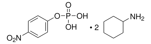 4-Nitrophenyl phosphate bis(cyclohexylammonium) salt phosphatase substrate