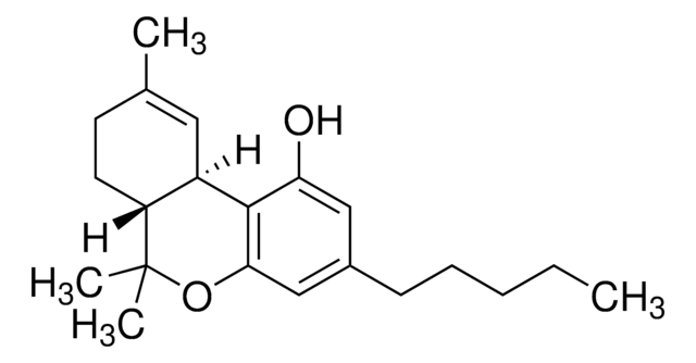 (&#8722;)-trans-&#916;9-THC -Lösung 1.0&#160;mg/mL in methanol, ampule of 1&#160;mL, certified reference material, Cerilliant&#174;