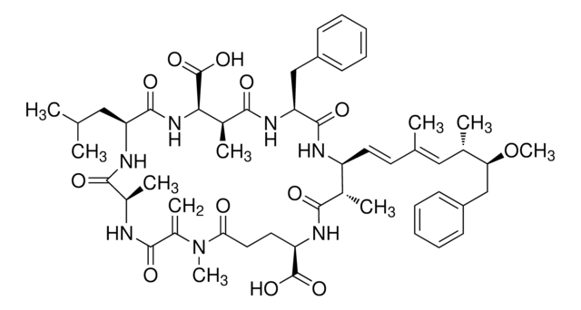 Microcystin-LF -Lösung 6-9&#160;&#956;g/mL in methanol, analytical standard