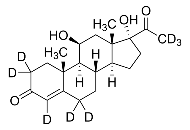 21-Deoxycortisol-d8 (2,2,4,6,6,21,21,21-d8) 100&#160;&#956;g/mL in methanol, ampule of 1&#160;mL, certified reference material, Cerilliant&#174;