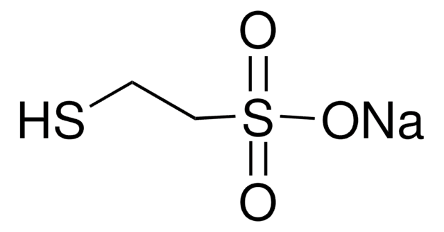 2-Mercapto-ethansulfonsäure Natriumsalz analytical standard, &#8805;98.0% (titration)