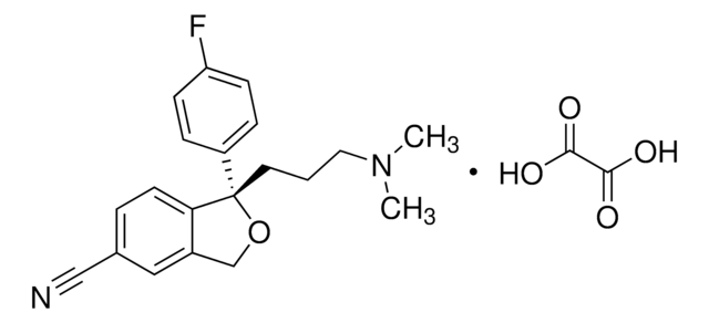 Escitalopram -oxalat (Salz) &#8805;98% (HPLC), powder