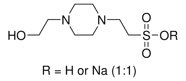 HEPES hemisodium salt &#8805;99% (titration)