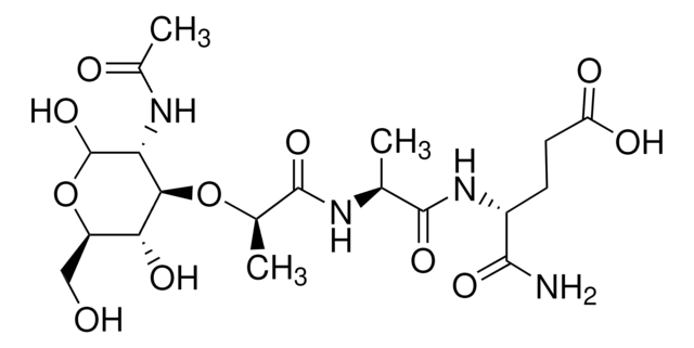 N-Acetylmuramyl-L-alanyl-D-isoglutamin Hydrat &#8805;98% (TLC)