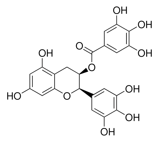 (&#8722;)-Epigallokatechingallat Pharmaceutical Secondary Standard; Certified Reference Material