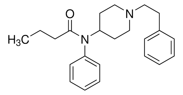 Butyryl fentanyl solution 100&#160;&#956;g/mL in methanol, certified reference material, ampule of 0.5&#160;mL, Cerilliant&#174;