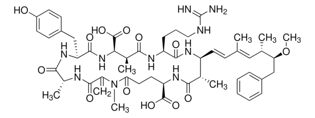 Microcystin-YR -Lösung 10&#160;&#956;g/mL in methanol, analytical standard