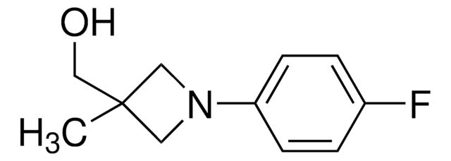 [1-(4-Fluorophenyl)-3-methyl-3-azetidinyl]methanol