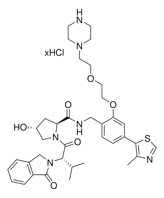 (S,R,S)-VL285 Phenol-PEG1-piperazine hydrochloride