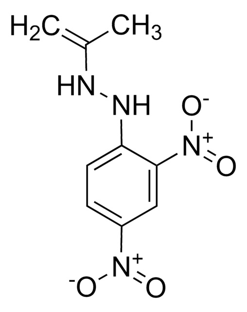 Acetone- 2,4-DNPH solution certified reference material, 1000&#160;&#956;g/mL in acetonitrile, ampule of 1&#160;mL