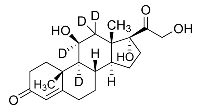 Cortisol-9,11,12,12-d4 &#8805;98 atom % D, &#8805;98% (CP)