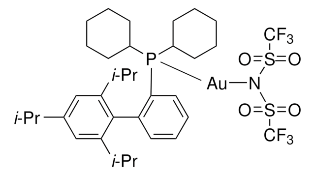 2-Dicyclohexylphosphino-2&#8242;,4&#8242;,6&#8242;-triisopropylbiphenyl gold(I) bis(trifluoromethansulfonyl)imid