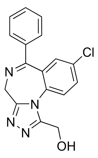 alpha-Hydroxyalprazolam solution 1.0&#160;mg/mL in methanol, ampule of 1&#160;mL, certified reference material, Cerilliant&#174;